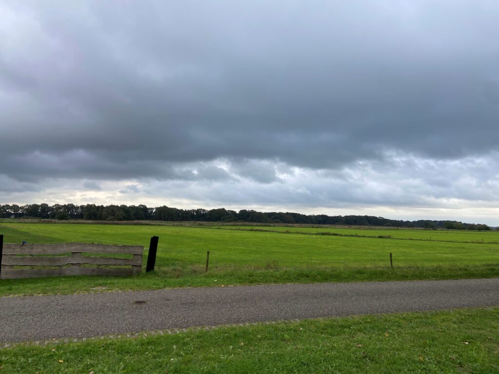 Uitzicht nieuwe wandelroute